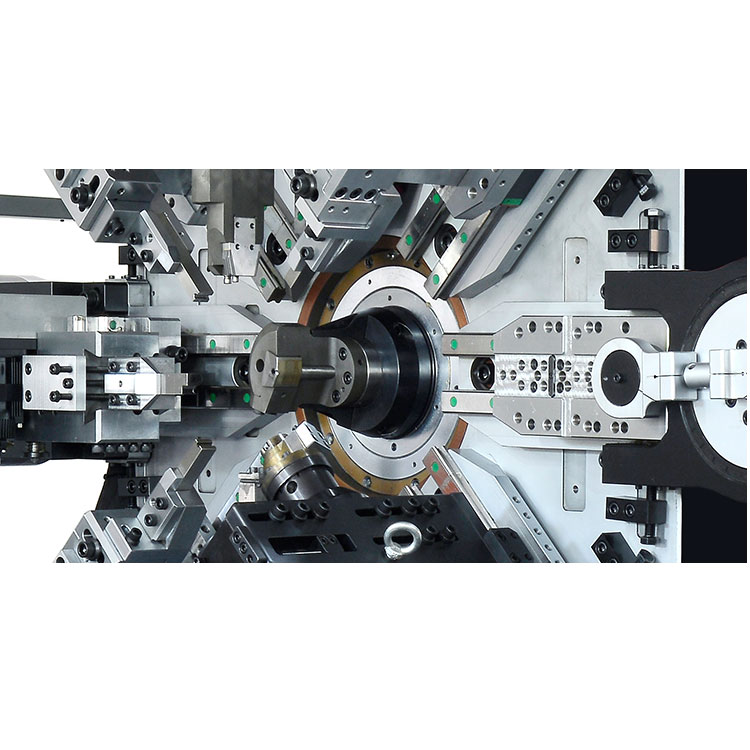 新款 CMM-660R 無(wú)凸輪多軸多功能電腦彈簧機(jī)